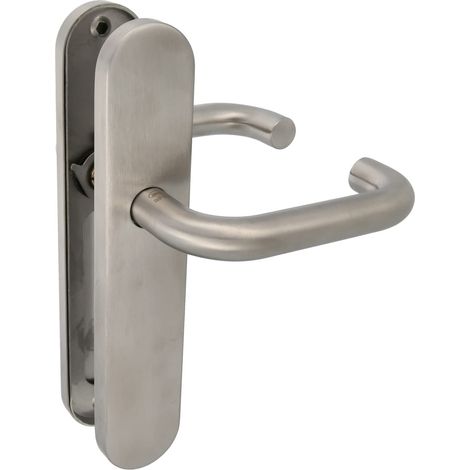 AMIG  Poignées sur plaque  3PX  230 x 45 mm  Acier inoxydable AISI 304  Mat (1/5)