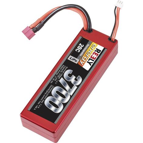 [NEUWERTIG] B-Ware Reely Modellbau-Akkupack LiPo 7.4 V 3700 mAh Zellen-Zahl: 2 20 C Stick Hardcase (1/2)