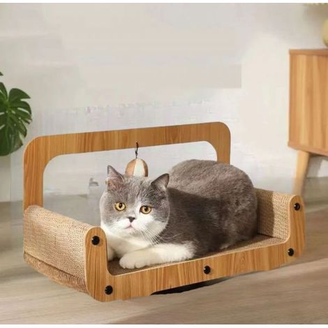 TIRAGRAFFI PER GATTI CULLA DIVANO DONDOLO GIOCATTOLO PER GATTI 40x24x22,5 Art001