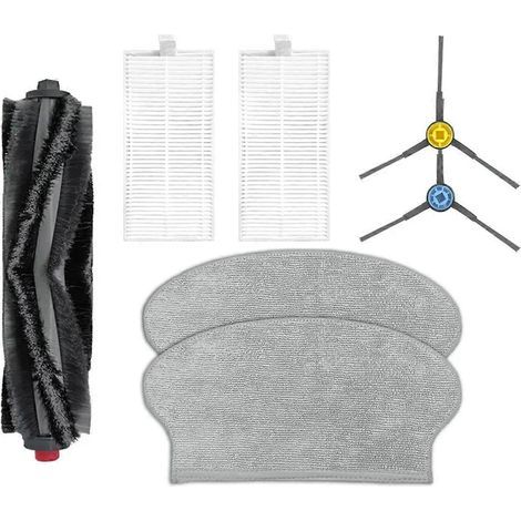 Remplacement du filtre de brosse latérale principale pour aspirateur robot Midea VCR21LDSW / Midea M6 (1/5)