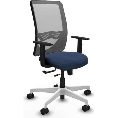 Chaise de bureau piqueras y crespo Zulema gris cuir synthétique (1/2)