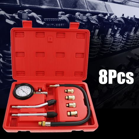 Kit de medidor de presión del cilindro de compresión del motor diesel -300 psi / 0-21 bar (1/5)