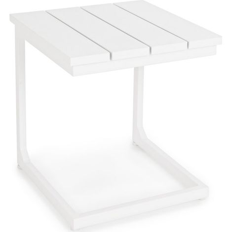 Tavolino design da giardino Share bianco (1/4)