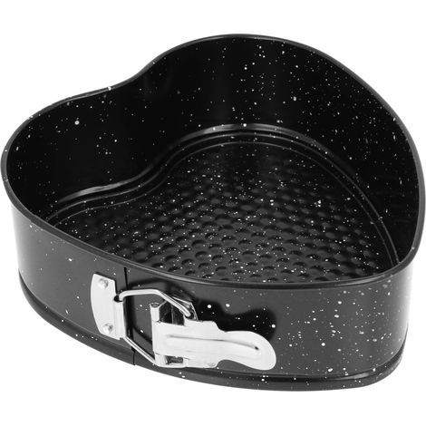 Stampo in latta a forma di cuore con rivestimento effetto marmo, 24x7 cm, brunbeste BB-1040 (1/5)