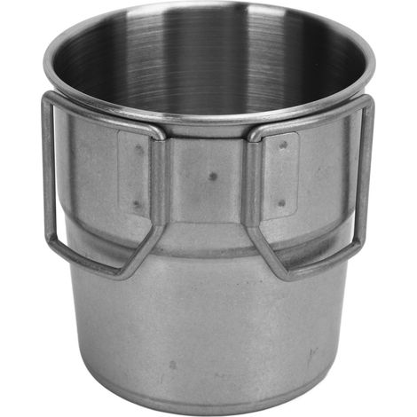 Tasse à café 300ml en acier inoxydable 304, gobelet robuste pour thé bière eau, idéal pour camping (1/5)