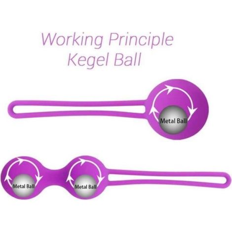 Boules de Kegel - Masseur Périnéal en Silicone Médical Certifié - Pour Rééducation du Plancher Pelvien - Lot de 3 Tailles (35 mm / 28 mm / 30 mm) - 38 g / 55 g / 65 g (1/4)