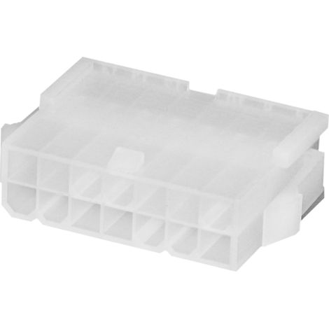 BeMatik - Conector Alimentación MOLEX 0039012141 2x07-Pin (Carcasa Hembra)
