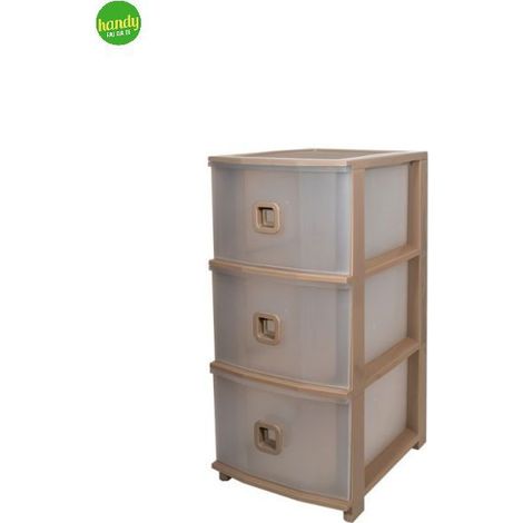 Cassettiera Pratika Belli e Forti Slim 3 CST tortora