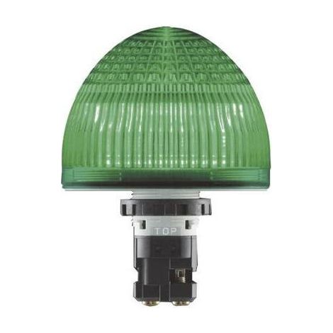 Segnalatore luminoso LED Idec HW1P-5Q4Y Luce continua 24 V/DC, 24 V/AC