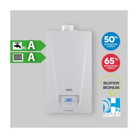 Chaudière à condensation Baxi LUNA CLASSIC 28kW Méthane/GPL/Air propané A7795901 (1/5)