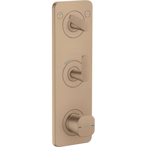 Módulo de termostato hansgrohe AXOR Citterio C 380/120 empotrado