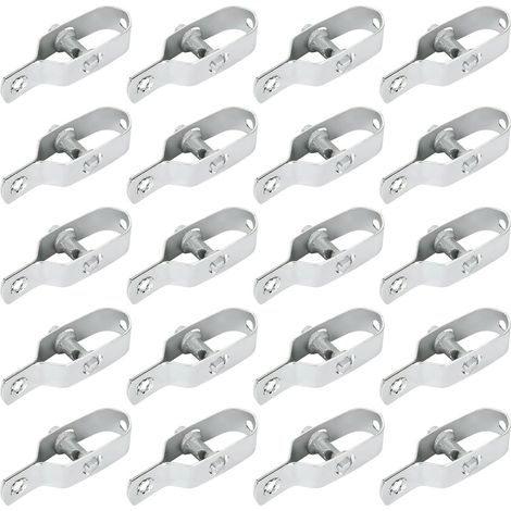 Lot de 20 PCS Tendeur de Cloture, Tendeur Grillage en Acier Galvanisé 90MM, Tendeur de Fil pour Cloture, Jardin, Fil d'acier, Antenne, Corde à Linge