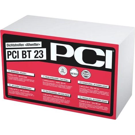 PCI BT 23 25m Rolle schwarz