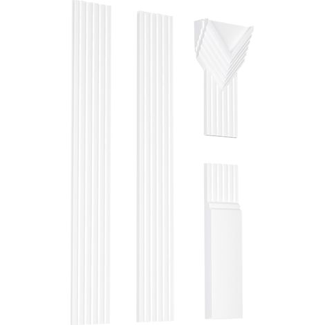 Pilastri Pilastri a muro Completi Stucco EPS PL-02 (1/5)