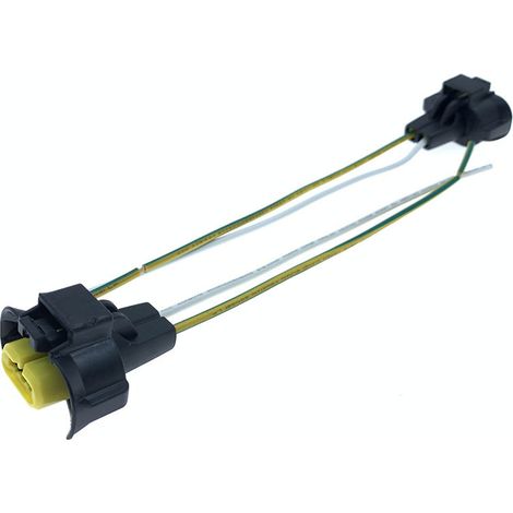 Compatible with headlight sockets, high beam/low beam/fog light plugs for Nissan, Toyota Sylphy, X-Trail, Teana, Qashqai, Tiida, and H11 (1/4)
