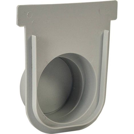 TESTATA IN PVC PER CANALETTA cm 13 x h.14