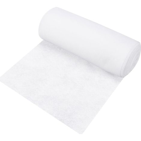 Filtres de Ventilation Rouleau de Filtre à Air Électrostatique 10 m X 31cm Matériau Filtrant Blanc pour Sol Registres Grilles Plafond Évents de CVC et de VR (1/5)