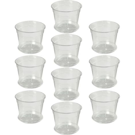 Klar Sämlingtopf Transparentes Pflanzgefäß Für Garten