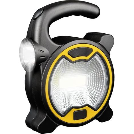 Lampe de Camping Puissante 100Lumens, Lampe de Travail COB à Piles, Lampe Torche LED Portable (1/5)