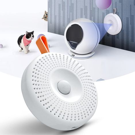 Déodorant pour litière pour chat, déodorant pour bac à litière, déodorant pour chat à 99 %, déodorant rechargeable, idéal pour les bacs à litière, les chambres, les cuisines et les salons. (1/5)