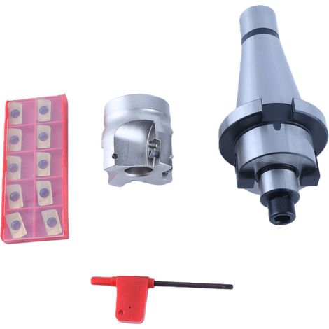 Mandrin à pince NT40 FMB22 porte-fraise BAP400R-50-22-4T fraise APMT1604 plaquettes de fraisage (10 pièces) (1/5)