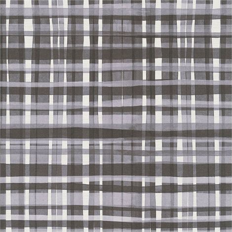 Graphic wallpaper wall Profhome 782244 hot embossed non-woven wallpaper smooth with checkered pattern matt cream black white grey 5,33 m2 (1/5)