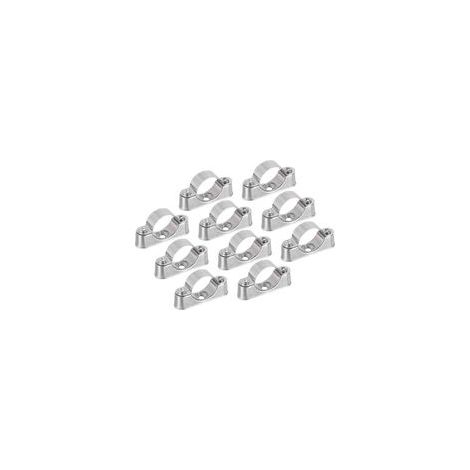 10Pcs Support De Tuyau Support De Tuyau Collier De Serrage Pour Tuyau De 1" (25mm) Fixation Murale Fixation Au Plafond Sangles De Tuyau Rigide Pour Tuyau En Métal Pvc