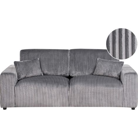 3 Seater SANDORA Corduroy Grey (1/5)