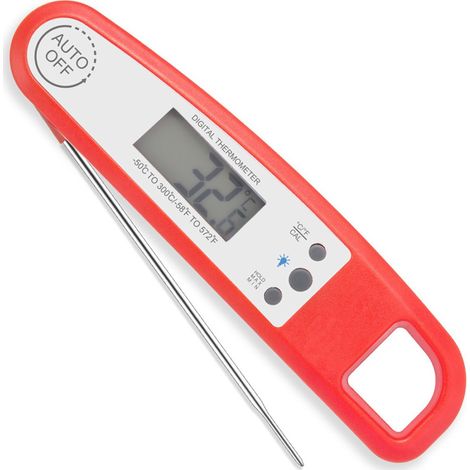Thermomètre alimentaire étanche à sonde numérique à lecture instantanée pour la viande, outils de cuisine pour barbecue (1/5)