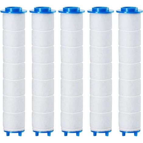 Filtre en coton PP détachable pour pommeau de douche (3,74 x 0,98 pouces) (1/5)