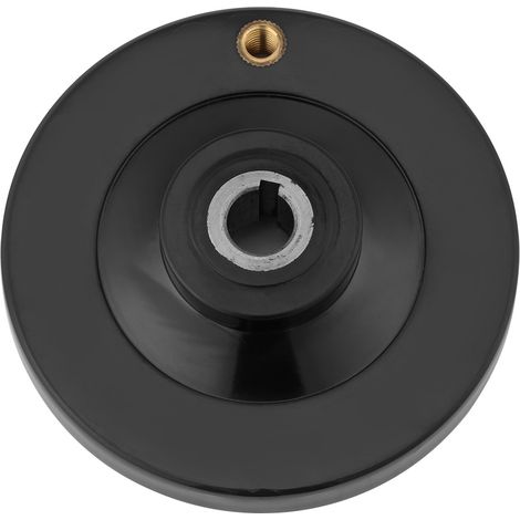 schwarzes Hinterachs-Handrad für Dreh- und Fräsmaschinen mit drehbarem Griff (10 x 80 mm) (1/5)