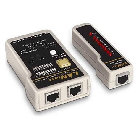 Aisens - testeur pour câble rj11/rj12/rj45, coaxial (1/3)