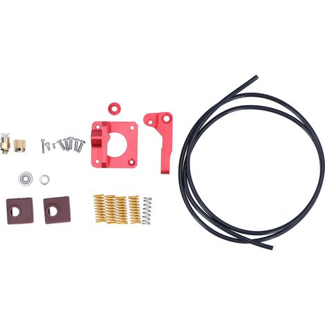 3D-Extruder-Kit mit Nivellierungsfedern, PETG-Schlauch und MK8-Silikongehäuse – Einfaches Upgrade für 3D-Drucker