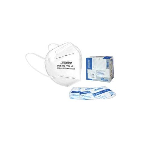 Mascherine Protettive Classe FFP2 Modello KN95 Bianco 20 Pezzi
