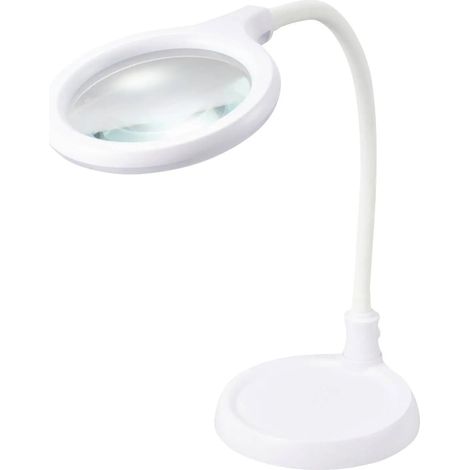 [GEBRAUCHT] B-Ware Toolcraft Lupenleuchte Lupenlampe Led Tischleuchte Schwanenhals Vergrößerung
