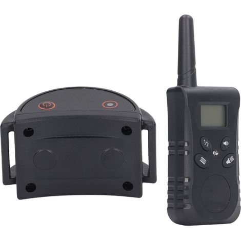 Hundeerziehungshalsband mit Fernbedienung, 3 einstellbaren Trainingsmodi, elektronisches Vibrationshalsband für Welpen, das das Bellen verhindert. (1/5)
