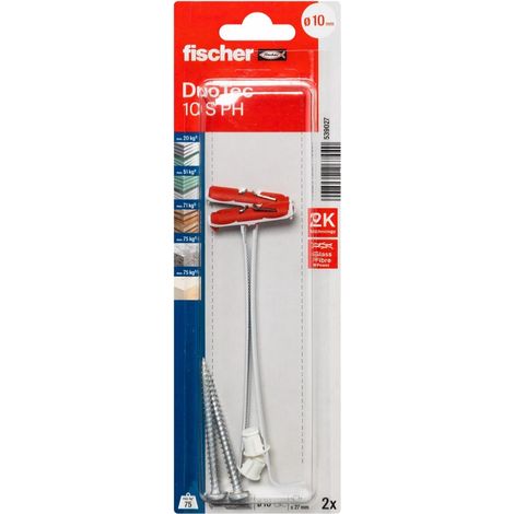 Fischer 539027 fischer DuoTec 10 S PH K NV Dübelset 50 mm 1 Set (1/5)