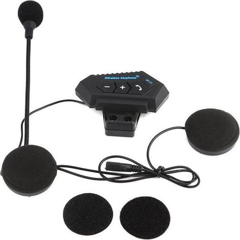 Drisse ecoute Qii lu 1 Paar BT Motorradhelm-Lautsprecher mit Freisprechfunktion. (1/4)