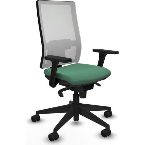 Piqueras y Crespo 3D066N0 Chaise de bureau vert émeraude (1/3)
