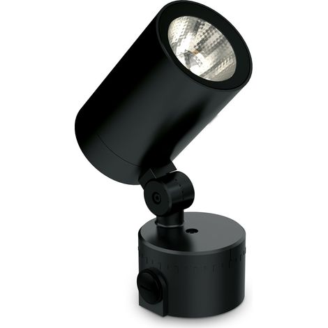 Ideal Lux Proiettore O-ZONE 1 luce LED integrato IP66 nero metallo