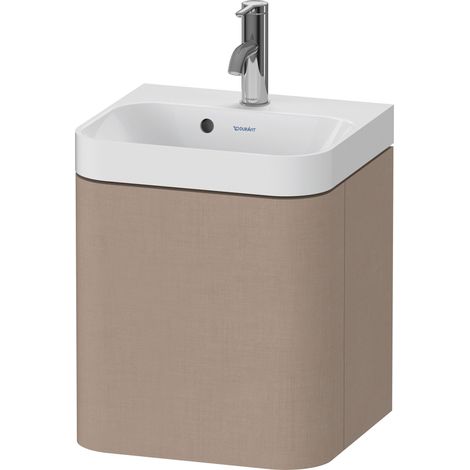 Duravit Happy D.2 Plus c-shaped Set wandhängend, 400x360mm, eine