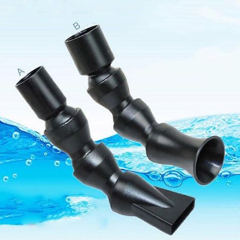 Buse de pompe à eau pour aquarium Dww-2, tuyau de sortie pour aquarium, buse rotative à 360 degrés, accessoires de pompe Tornado à bec plat (20 mm) (1/4)