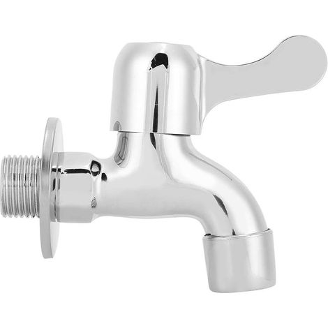 G1/2in cuivre simple froid ouverture rapide petit robinet Machine à laver vadrouille piscine bassin robinet d'eau (1/5)