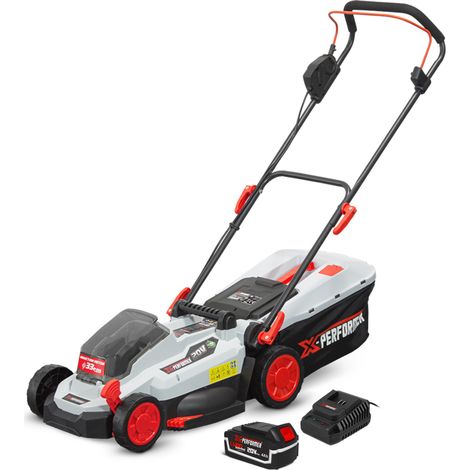 Akkubetriebener 20V max 33 cm Rasentrimmer mit 4Ah Akku - X-Performer