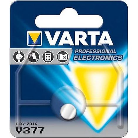 Universal – Pile bouton 377 SR66 SR626SW RW329 1,55V – Alimentation fiable pour dispositifs électroniques – Longue durée d'utilisation