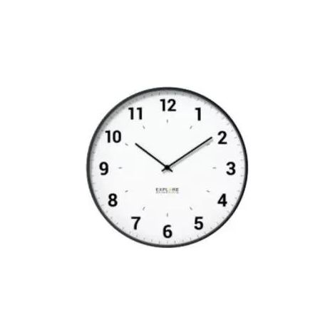Explore Scientific RAC1003 Wanduhr Weiß 25 cm