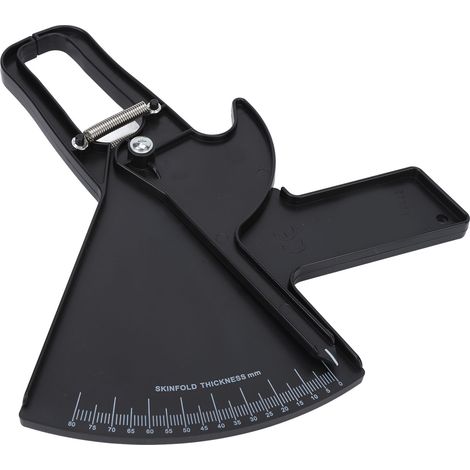 Ruban de mesure corporel professionnel à double ressort pour pince à graisse corporelle, noir ZFC06 (1/5)