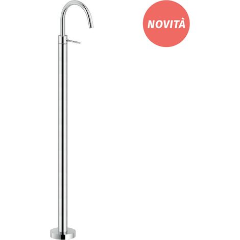 Miscelatore monocomando a pavimento per lavabo. Senza scarico. Nobili serie VELIS VE125189/3CR Cromato - Ottone (1/2)