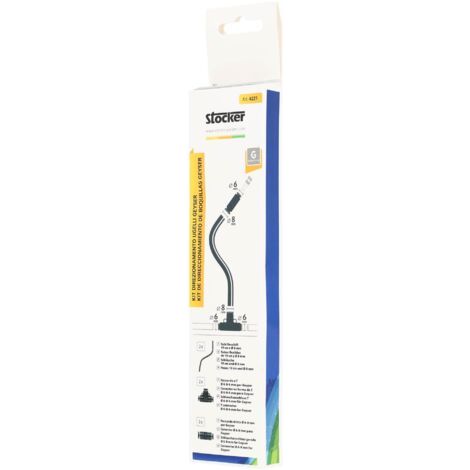 Kit di Regolazione Getti per Geyser, Acciaio Inox, Bianco, 1 Set (1/2)