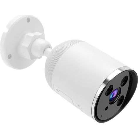 Caméra WiFi sans fil 2MP HD avec vision nocturne infrarouge, étanche, détection de mouvement et alarme pour système de sécurité domestique Tuya DC 12V